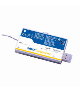 MSR BudgetLine Reusable PDF Data Loggers for Temperature and Humidity